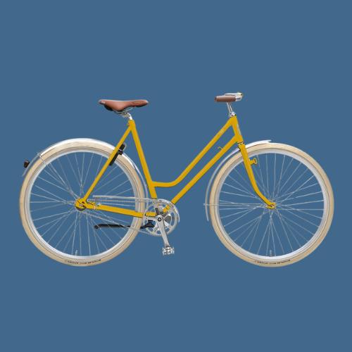 Logo van Roetz Bikes op balhoofdbuis van fiets