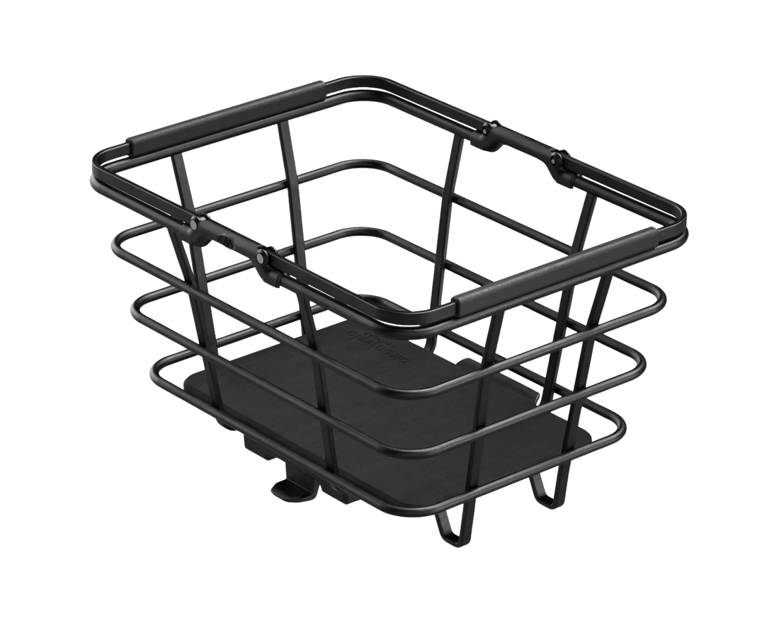 VELORETTI Epic Basket Two voor de Ace Two en Ivy Two, mat zwart