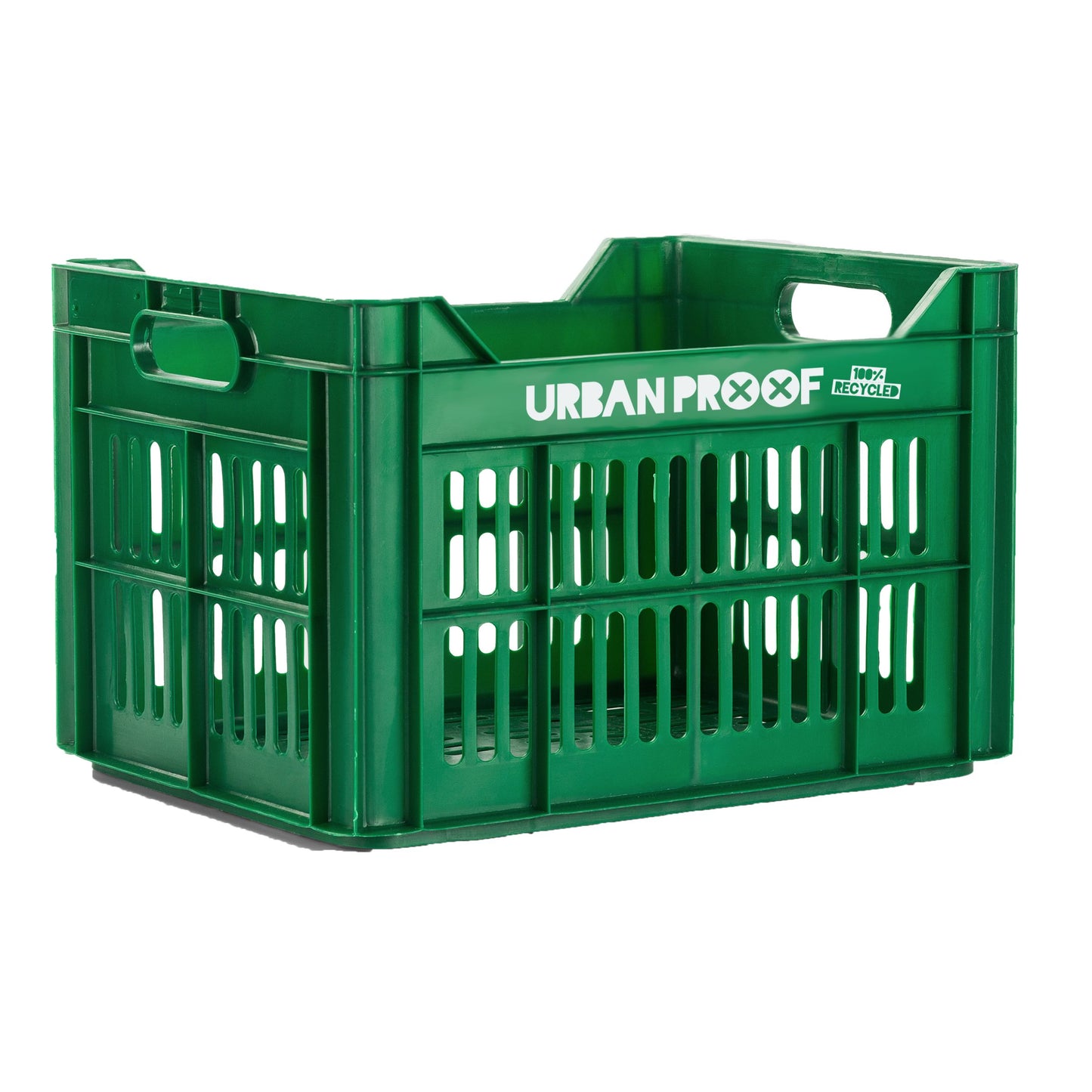 Urban Proof gerecyclede fietskrat 30L legergroen