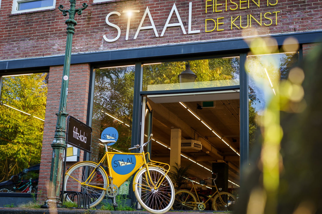 STAAL Fietsen is te vinden aan de Weverssingel 10 in Amersfoort