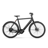 VELORETTI Ace Two Pro elektrische fiets met hoge instap in Matt Black (mat zwart)
