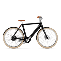 VELORETTI Ace Two Pro elektrische fiets met hoge instap in Jet Black (glanzend zwart)