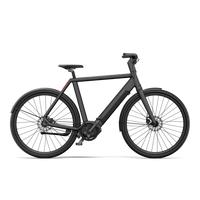 VELORETTI Ace Two Lite e-bike met hoge instap in Matt Black (mat zwart)
