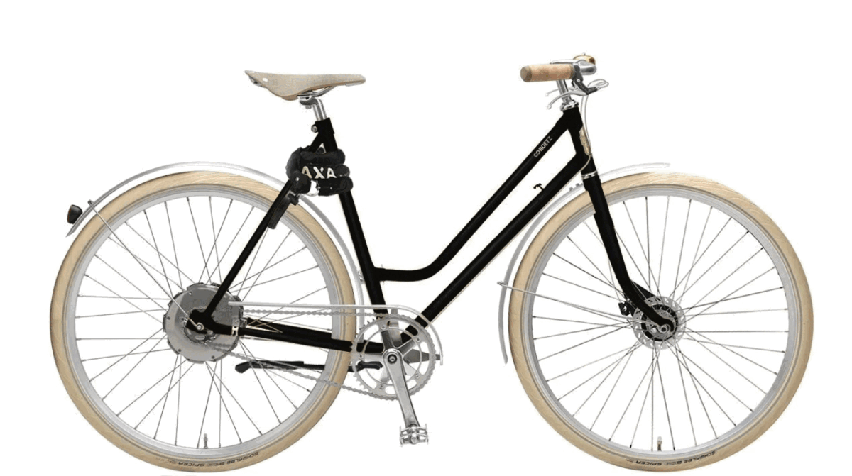 Gif van de Roetz Vigour Ladies Elektrische fiets in vijf verschillende uitvoeringen.